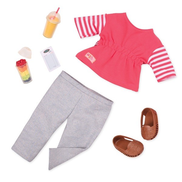 Our Generation Lalka Rayna 46cm z Food Truckiem 3+