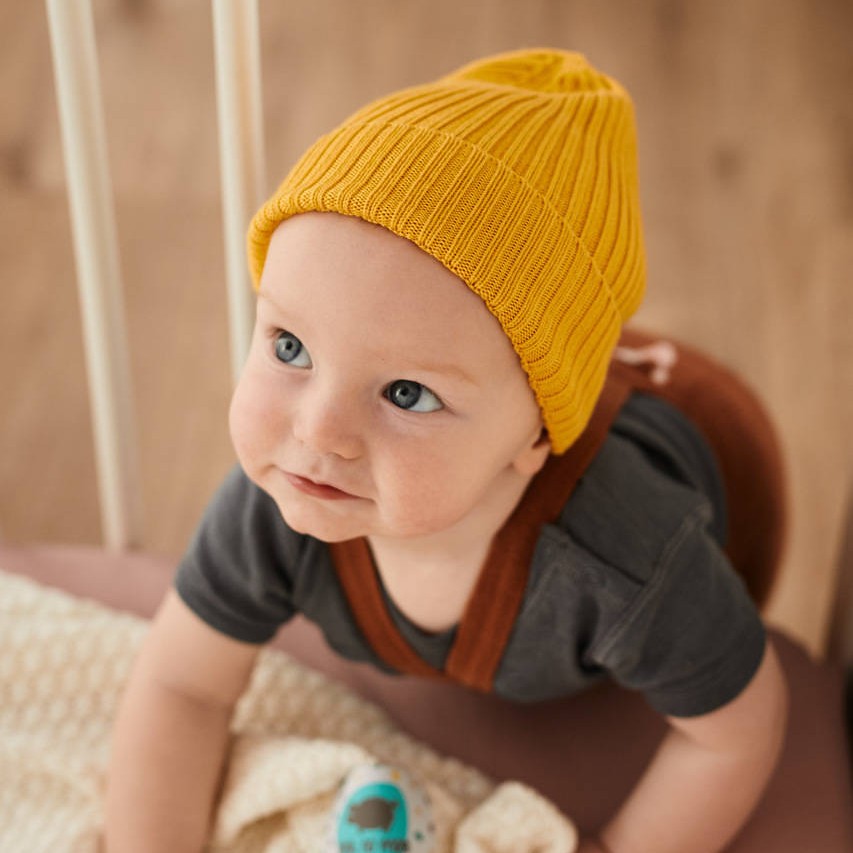 Pink No More Czapka Beanie 0-24m Zielona