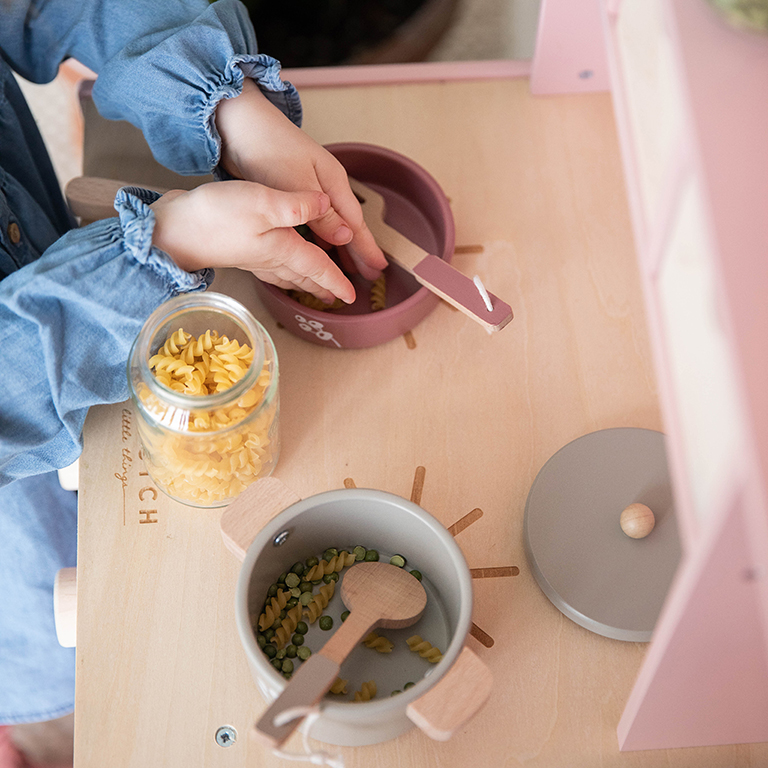 Little Dutch, Kuchnia drewniana Różowa