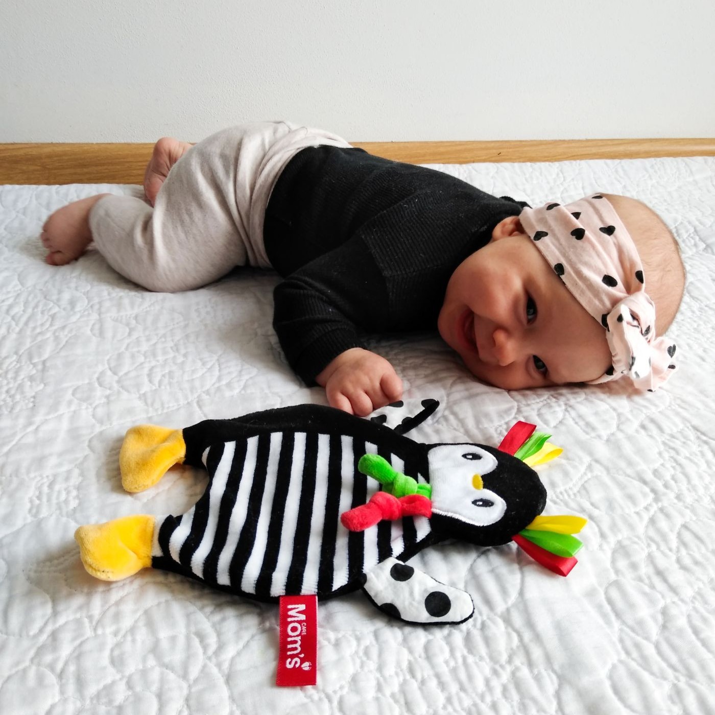 Mom's Care Pinkado Sensoryczny Szeleścik 0+