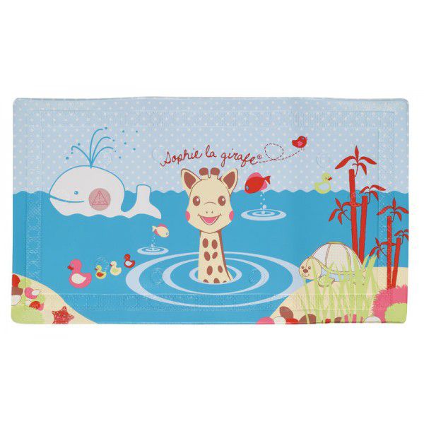 Mata antypoślizgowa Żyrafa Sophie ze wskaźnikiem temperatury | 0+