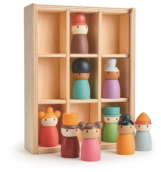 Tender Leaf Toys Folk Hotel Figurki Drewniane 3+