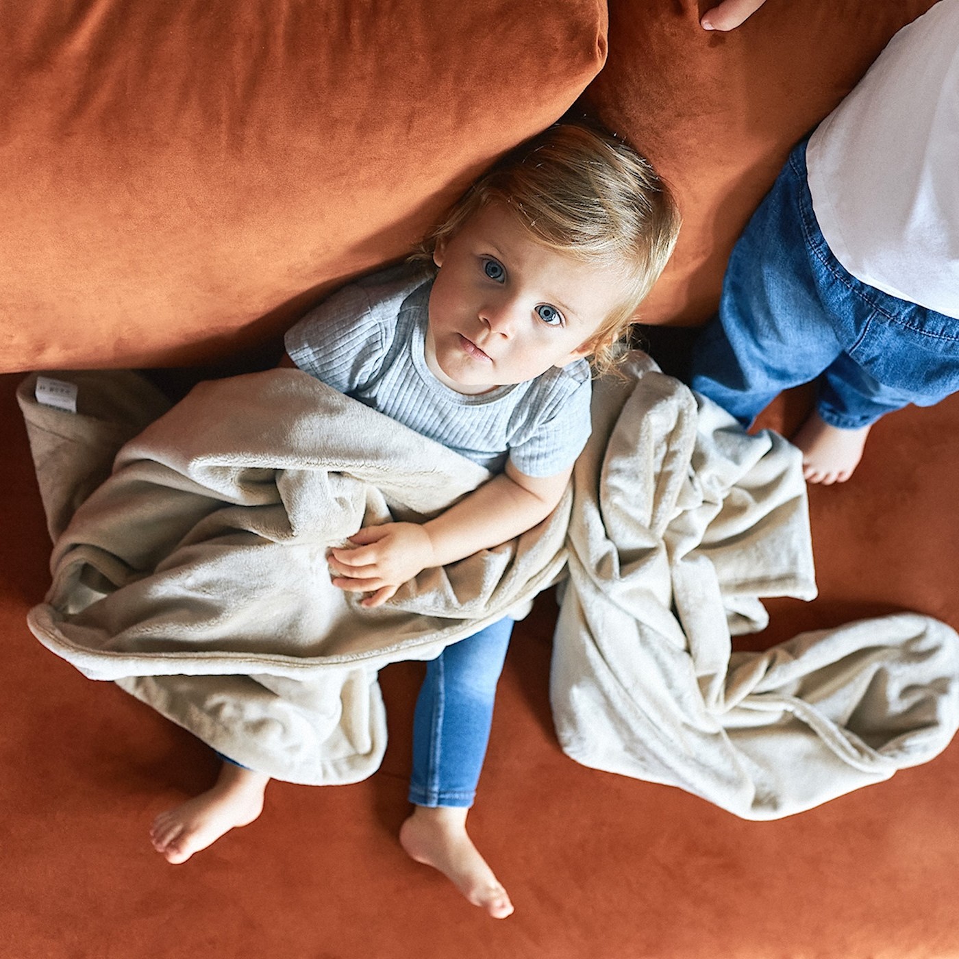 Poofi Kocyk Minky Piasek Pustyni 80x100cm 0+