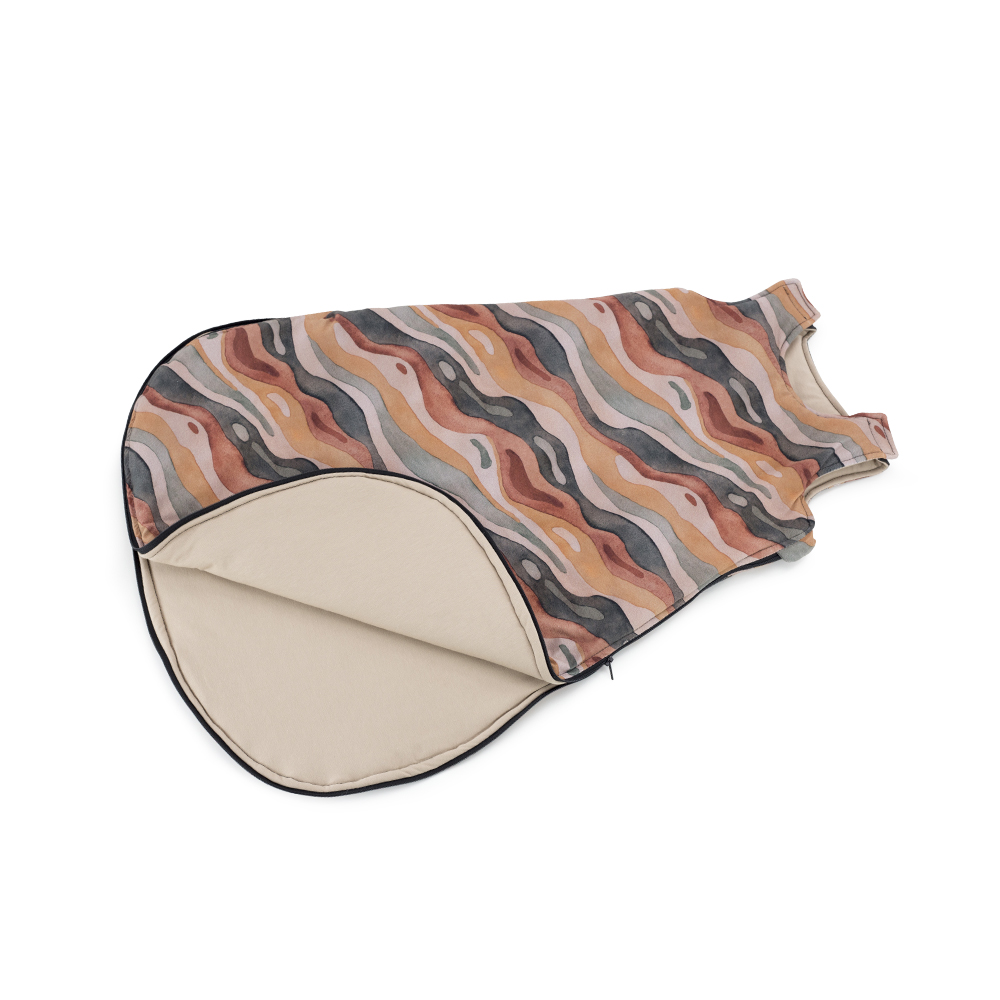 Makaszka Śpiworek Rainbow Mountain 0-12m Organic Jersey