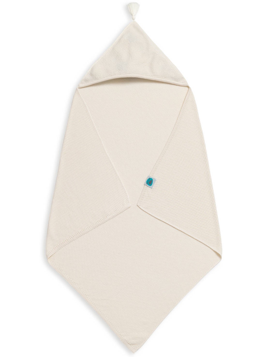 Pink No More Kocyk Bambusowy z Kapturkiem Cream 0+