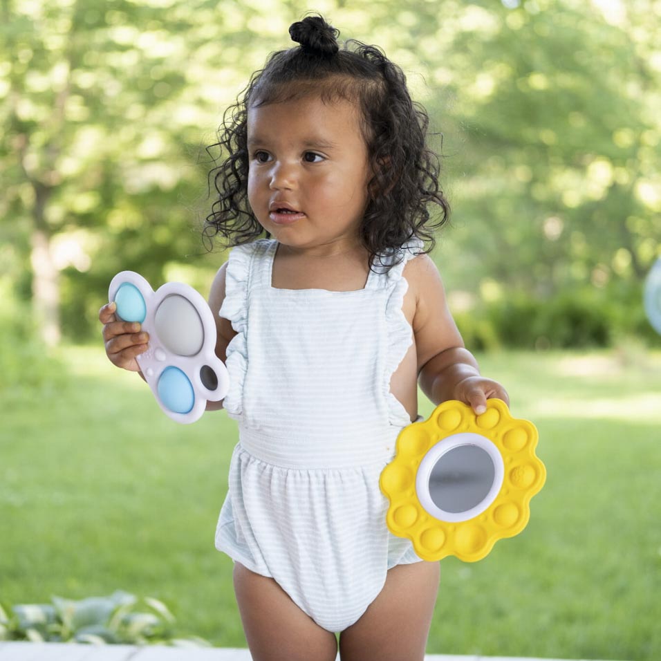 Fat Brain Toy, Bąbelki Dimpl Słoneczko i Chmurka