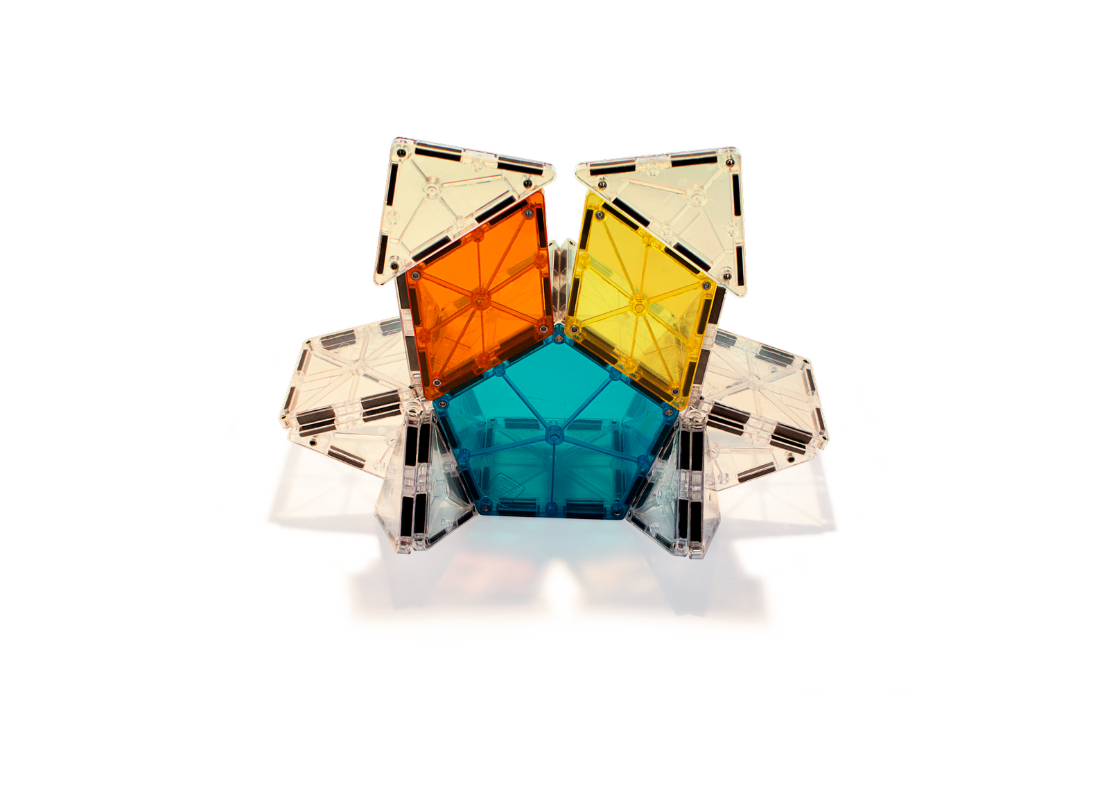 Magna-Tiles Polygons Zestaw Rozszerzający 3+