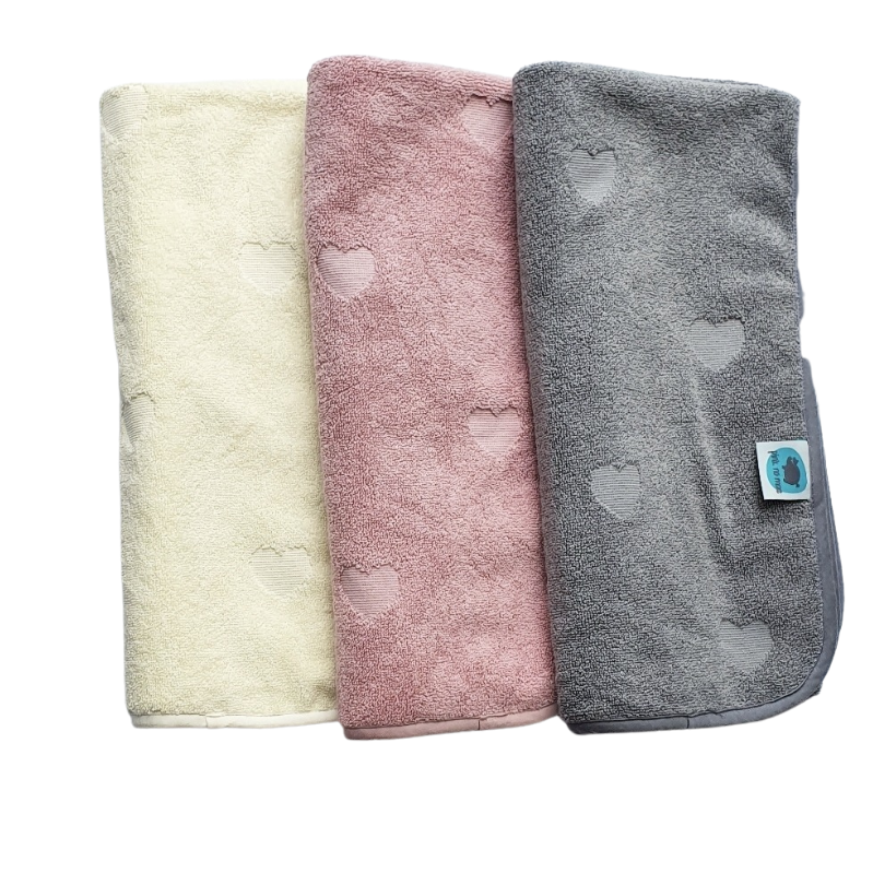 Ręcznik bawełniany 85x85cm Dusty Pink | PS67495