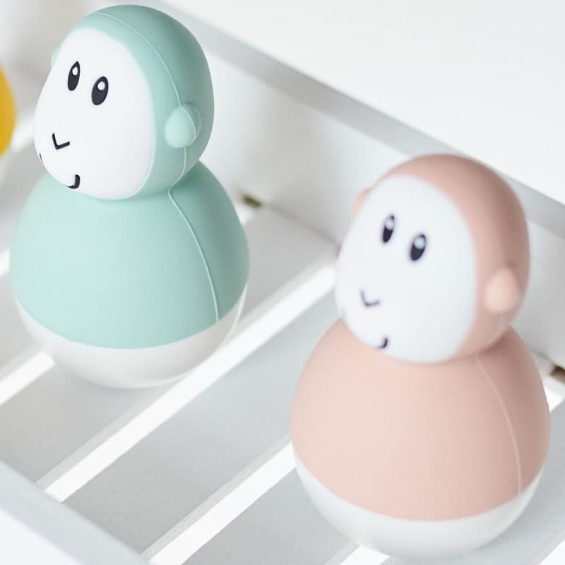 Matchstick Monkey Pływające Małpki Mint & Blush 2 szt. 12m+