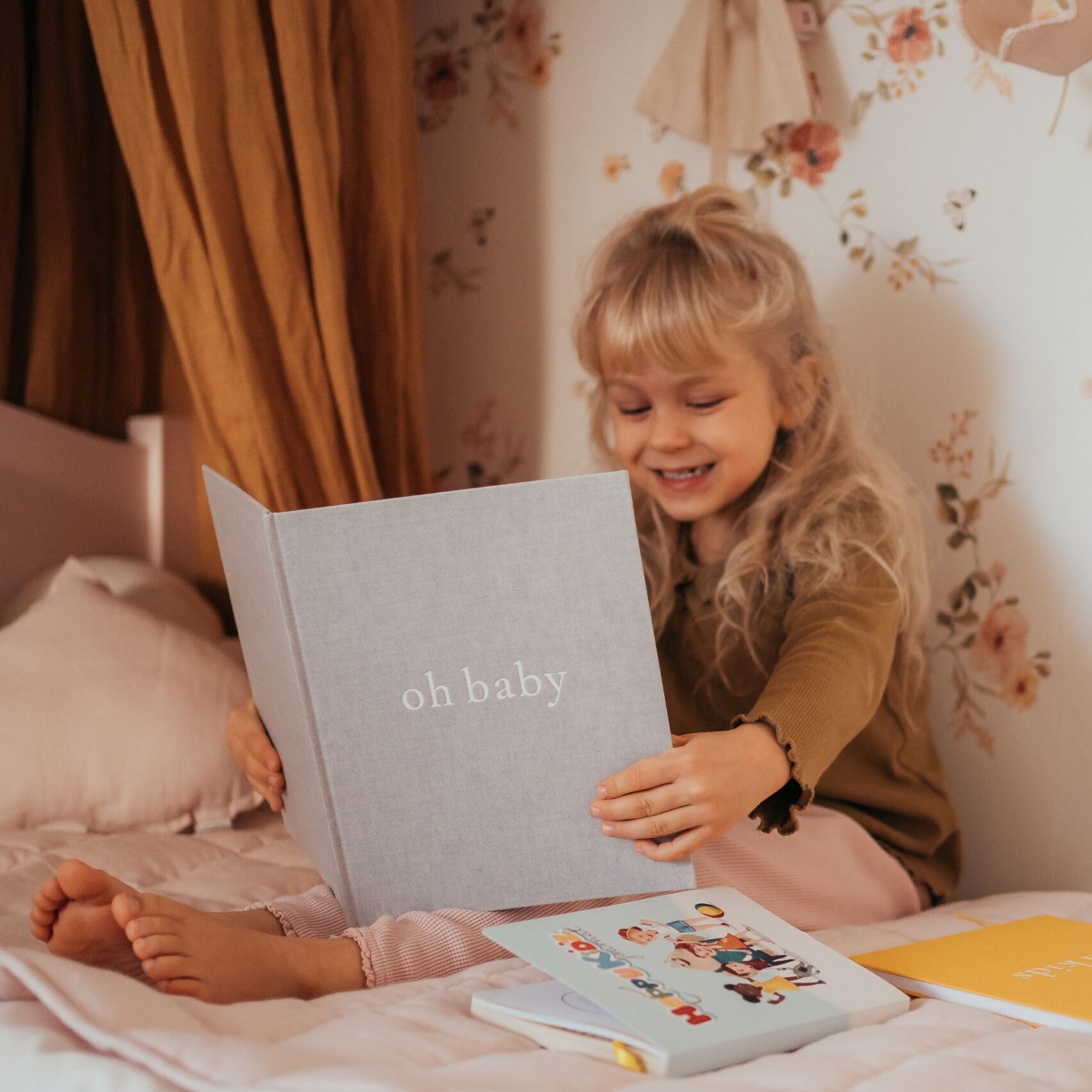 Pamiętnik dziecka Oh Baby Powder Pink 0-6 lat