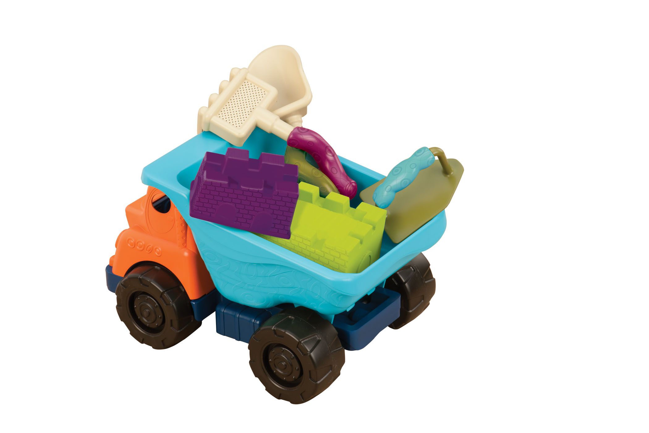 Btoys, ciężarówka z akcesoriami do piasku