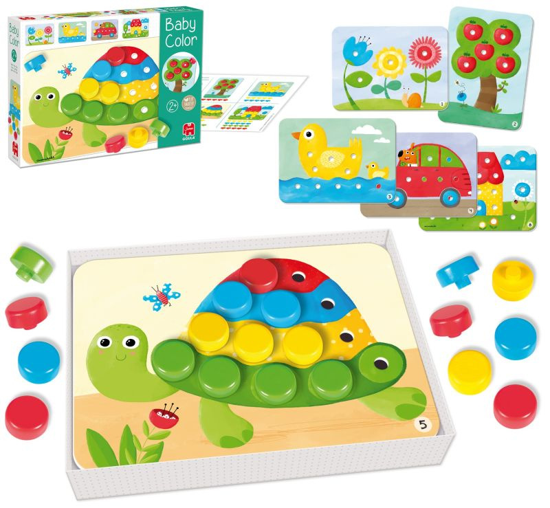 Układanki dla dzieci Kolory Goula