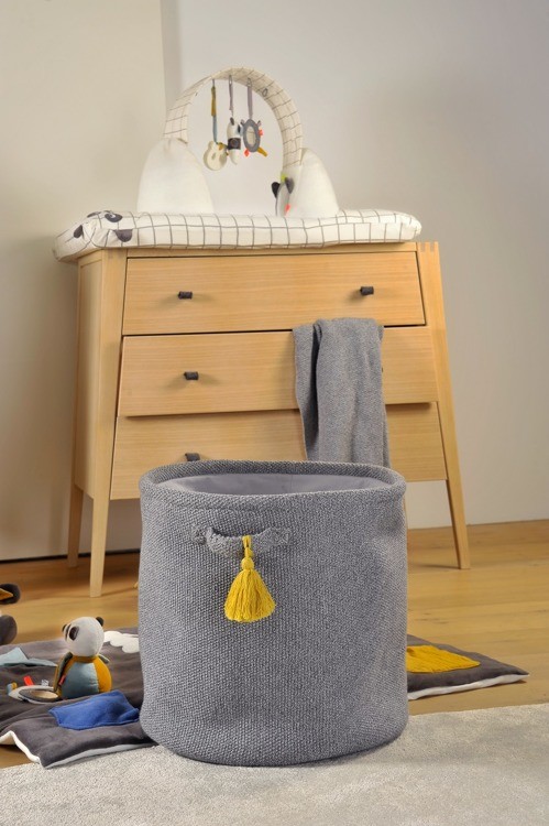 Kikadu Kosze na Akcesoria Panda 3 szt. | Pokój Dziecięcy