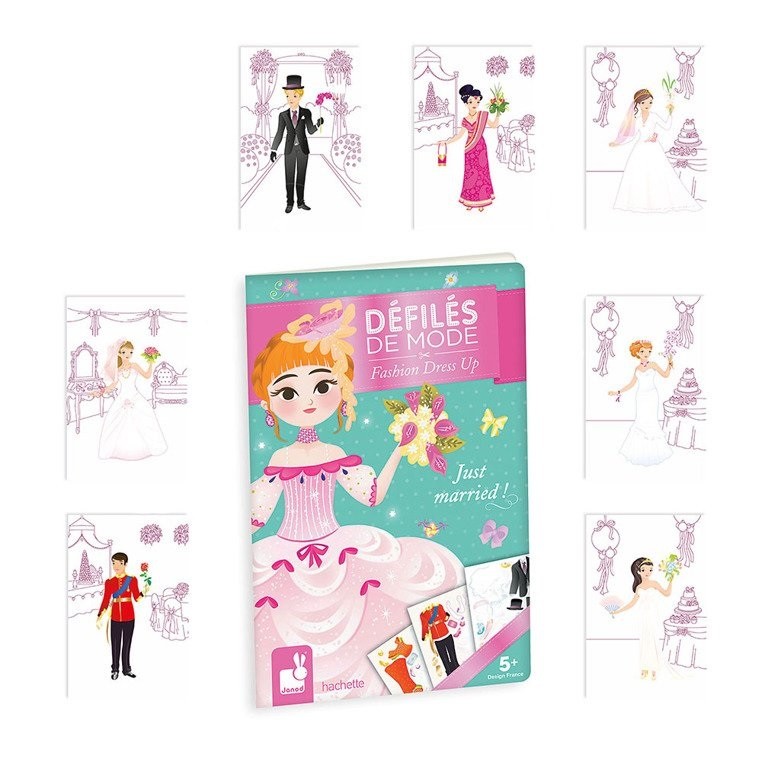 Janod Zeszyt Artystyczny Pokaz Mody 6+