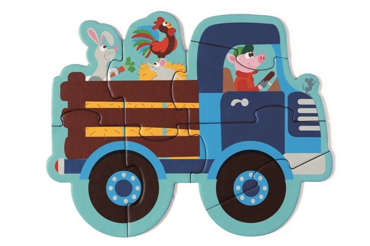 Scratch Pierwsze Puzzle Farma 2+ 12 el.