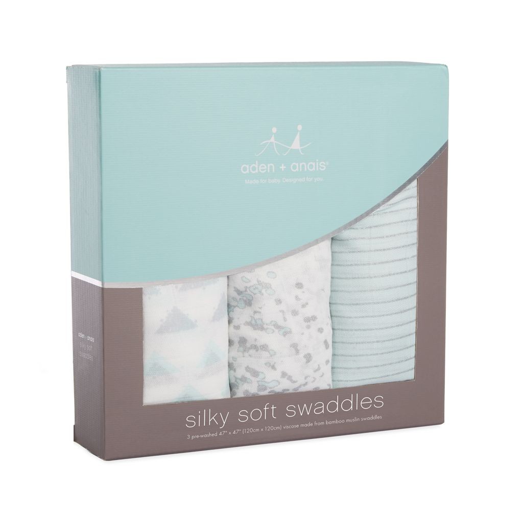 Aden & Anais Otulacz bambusowy Metallic 3szt