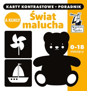 Świat Malucha A kuku! Karty Kontrastowe + Poradnik 0+