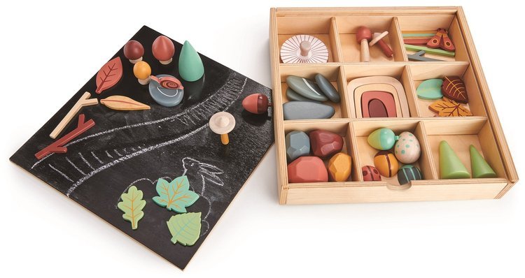 Tender Leaf Toys Skrzynka Kreatywna Leśne Skarby 3+