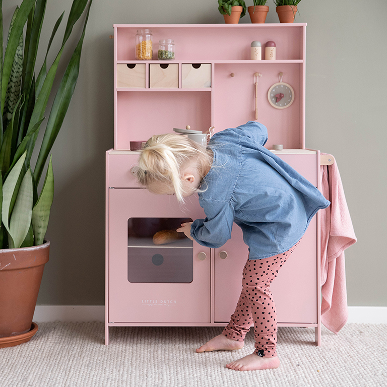 Little Dutch, Kuchnia drewniana Różowa