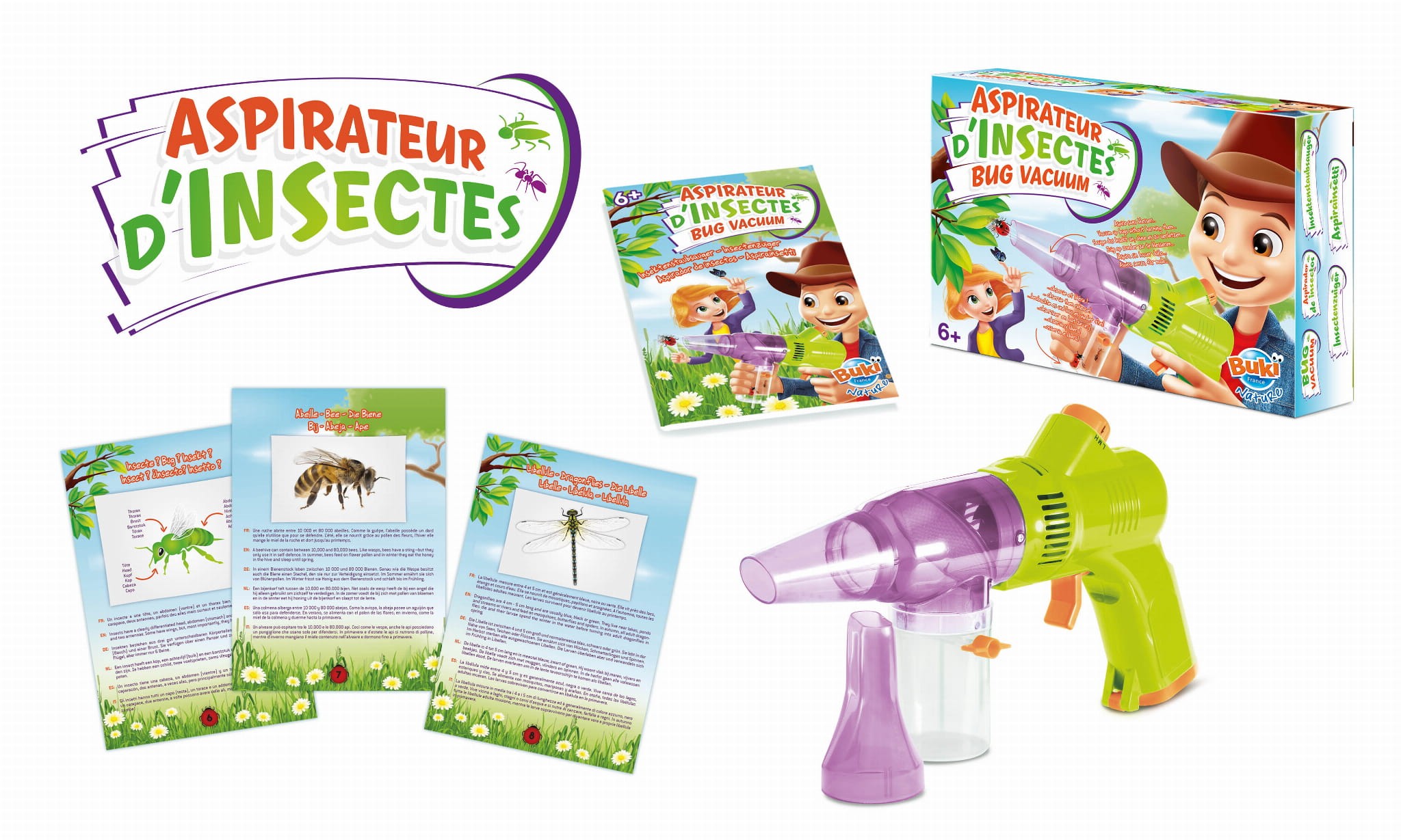 Buki Zasysacz Insektów +6 lat | Obserwacja Owadów