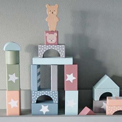 Jabadabado, Klocki drewniane miś