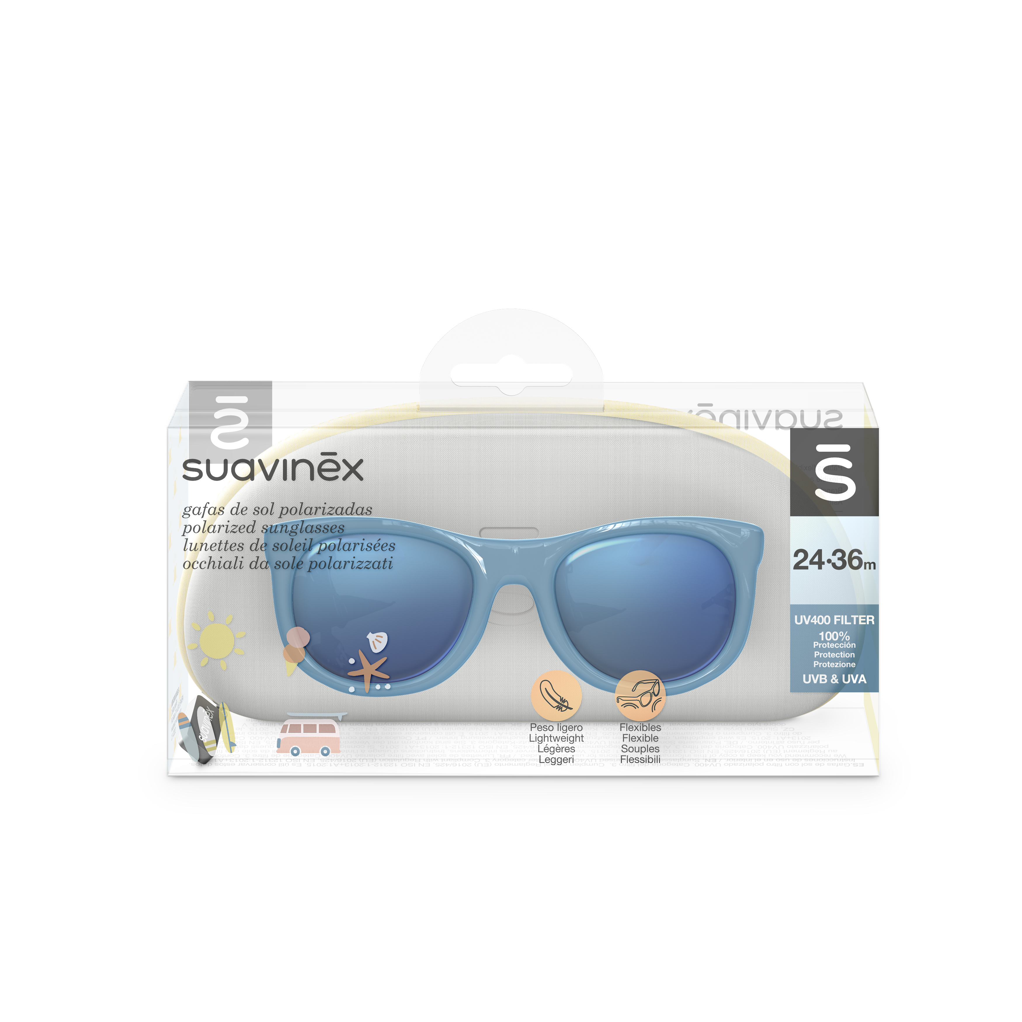 Suavinex Okulary Przeciwsłoneczne Polaryzacyjne 2-3 lata