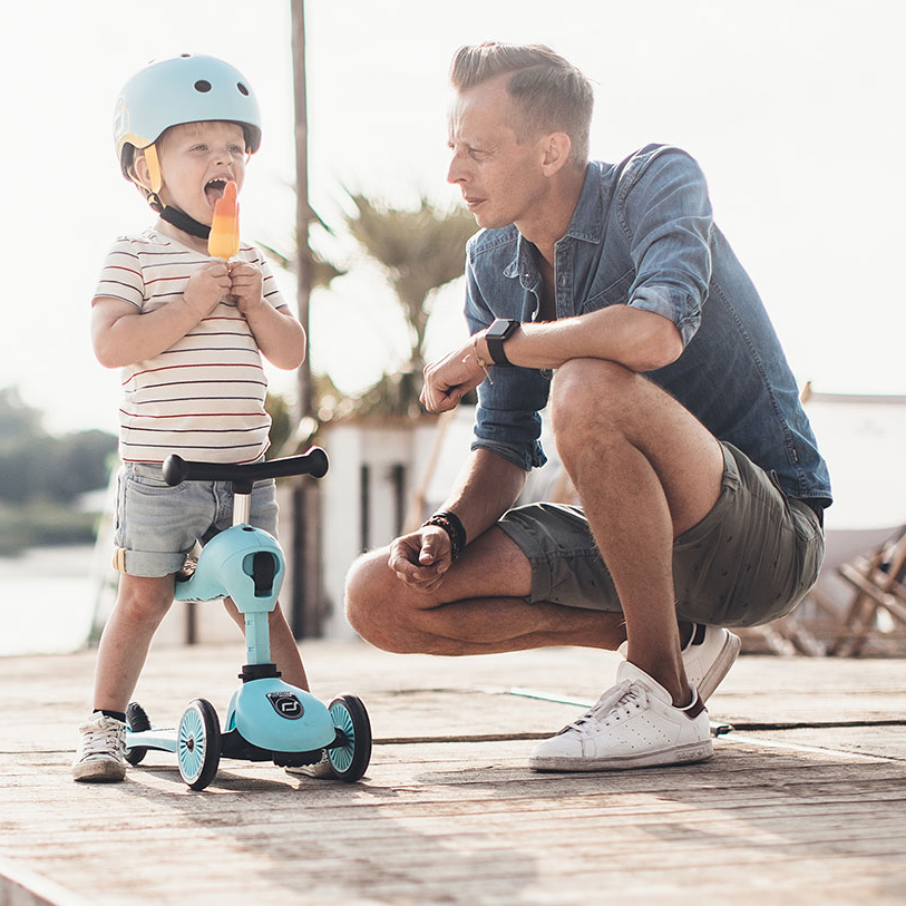 Scoot & Ride Kask XXS-S Forest 1-5 lat