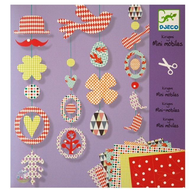 Djeco Kirigami Zestaw Mini Decoracja 6+