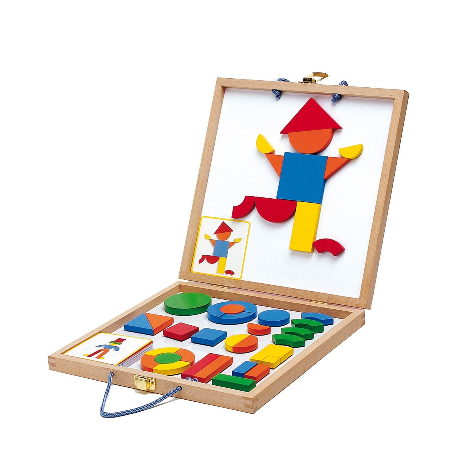 Djeco Magnetyczna Układanka Walizka 42el 4+