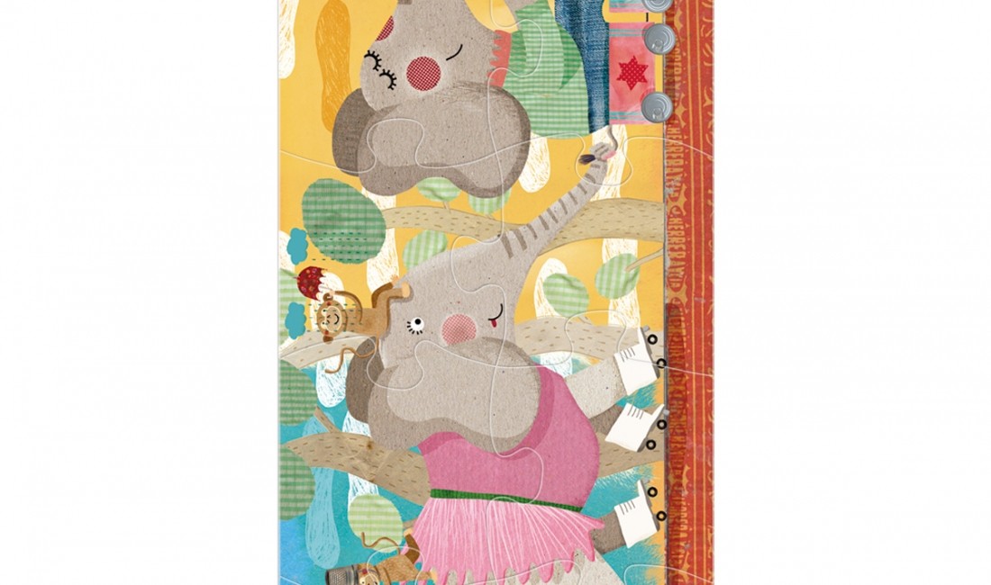 Londji Puzzle "Wesołe Miasto" 100el. 6+