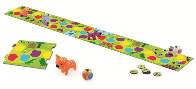 Djeco Gra Planszowa Zwierzęta 2+