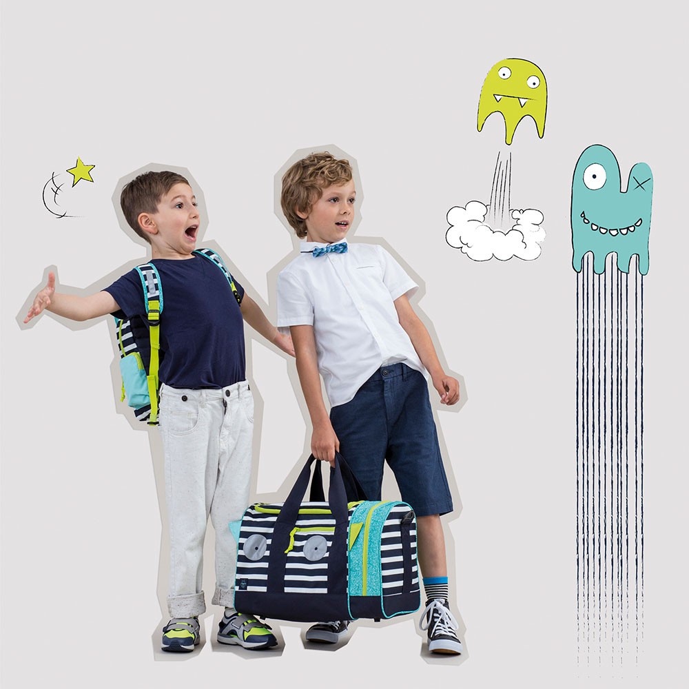 Lassig Plecak Little Monster Termoizolacja Granatowy