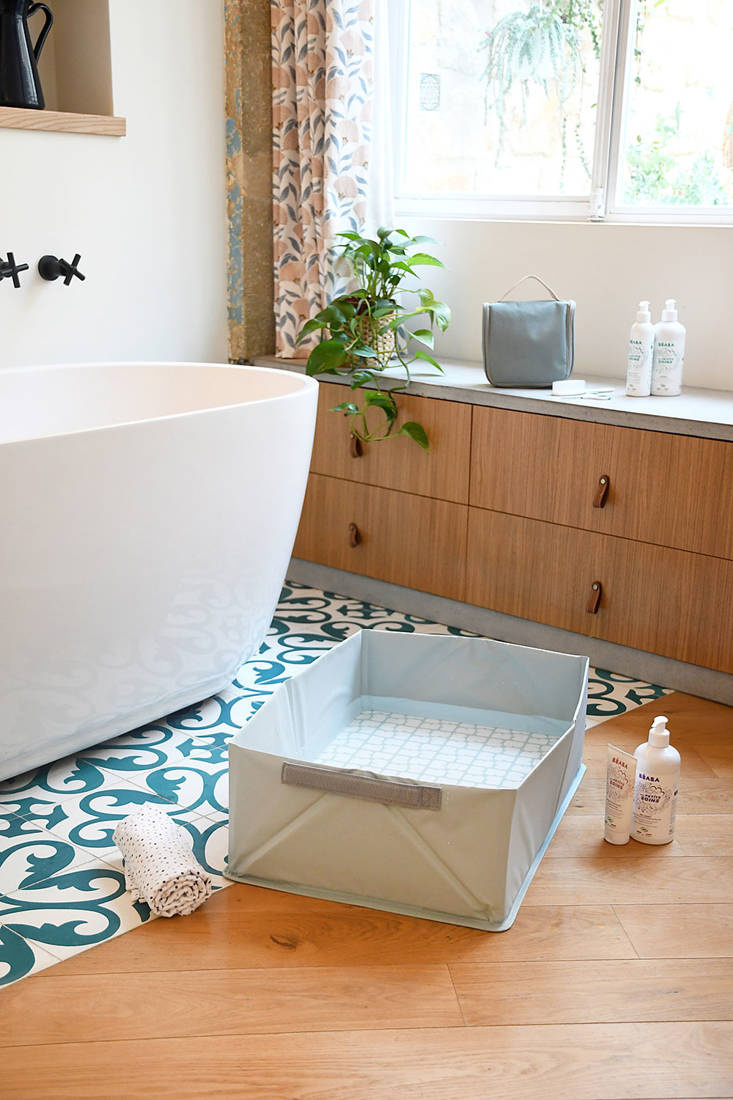 Beaba Składana Wanienka Cameleo Pop Up Bath Zielono-Niebieska 0+