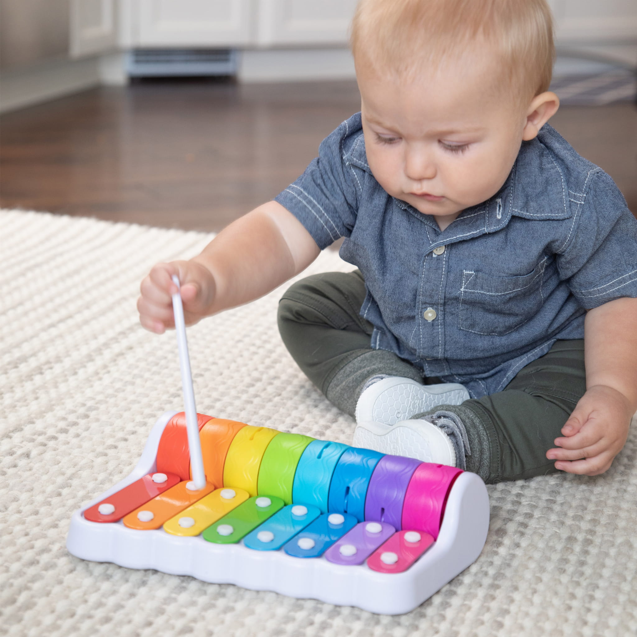 Fat Brain Toys Dzwonki Rock N'Roller Piano 18m+