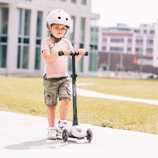 SCOOTANDRIDE Highwaykick 3 LED Hulajnoga 3+ Ash