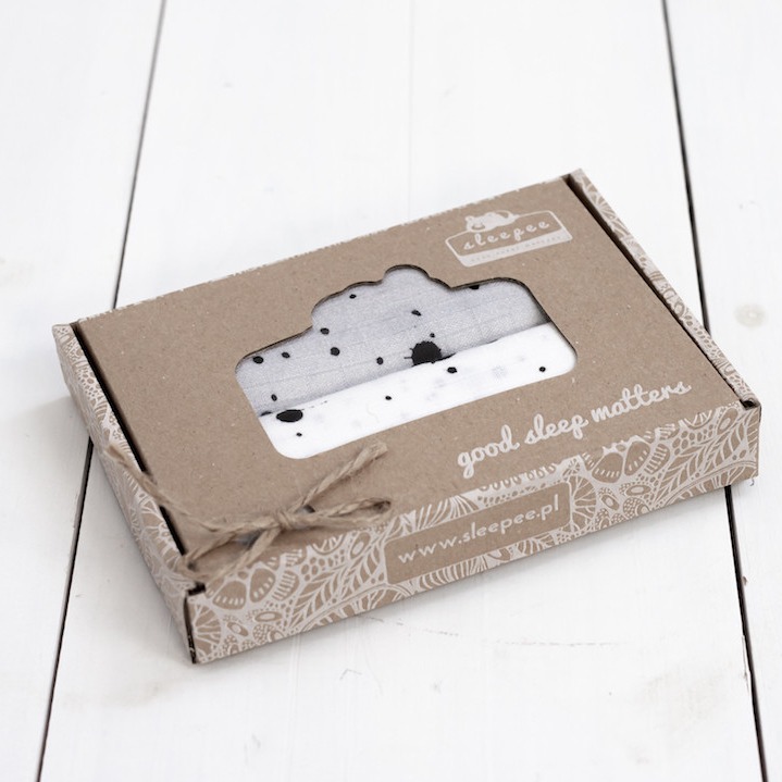 Sleepee Pieluszka Muślinowa Ink 2-pak 30x30 0+