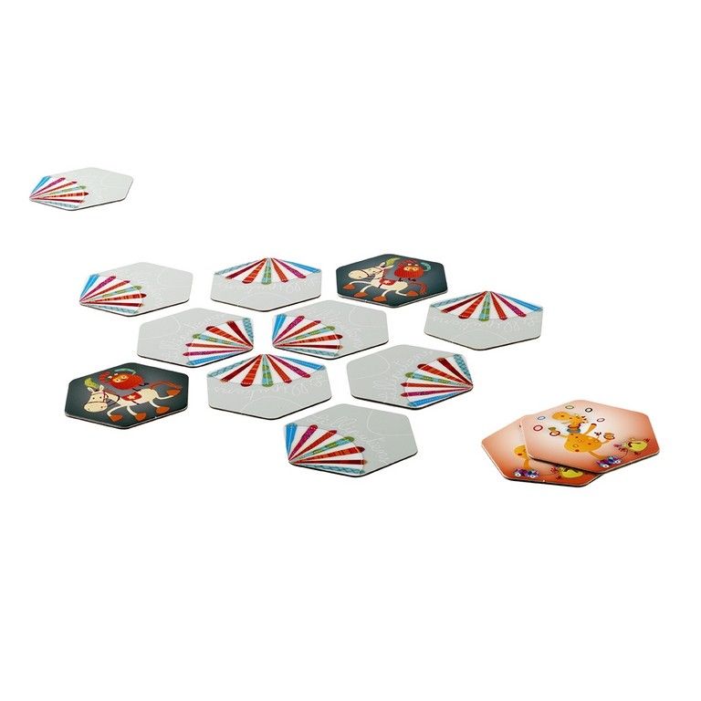 Lilliputiens Cyrk Domino Memory 2w1 2+