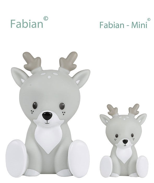 Flow Lampka Nocna LED Jelonek Fabian 3+ | Pokój Dziecięcy