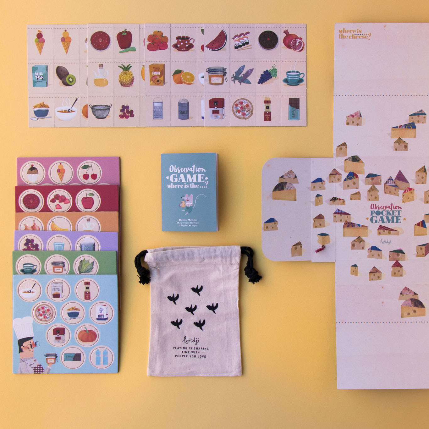 Londji Gra obserwacyjna kieszonkowa 3+