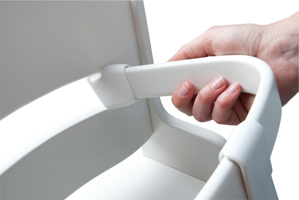 BabyDan Krzesełko do karmienia DANCHAIR szare 6m+