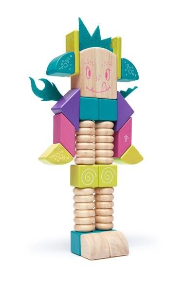 Tegu Klocki Magnetyczne STICKY MONSTERS Beans & Tumtum 1+
