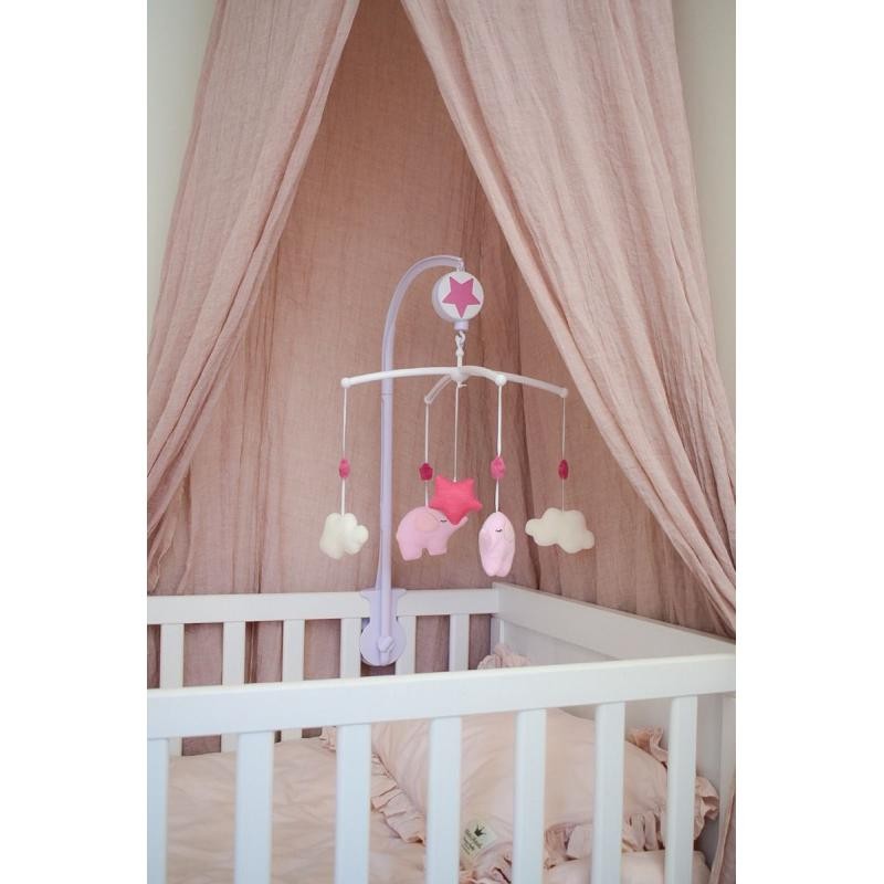 JaBaDaBaDo Karuzela Pozytywka Słoń Różowy 0+