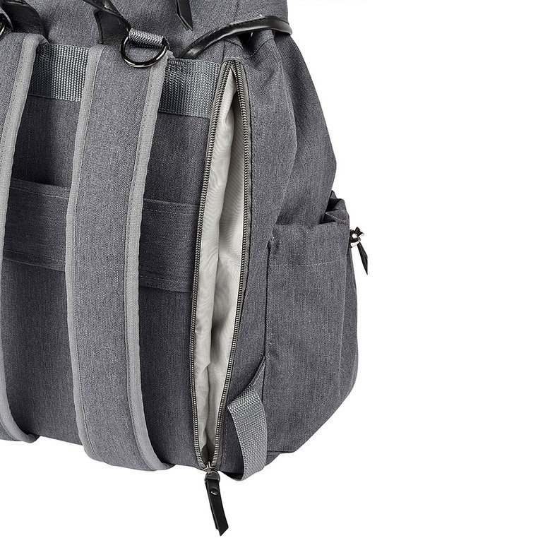Beaba Plecak dla mamy Vancouver dark grey - pojemny, funkcjonalny