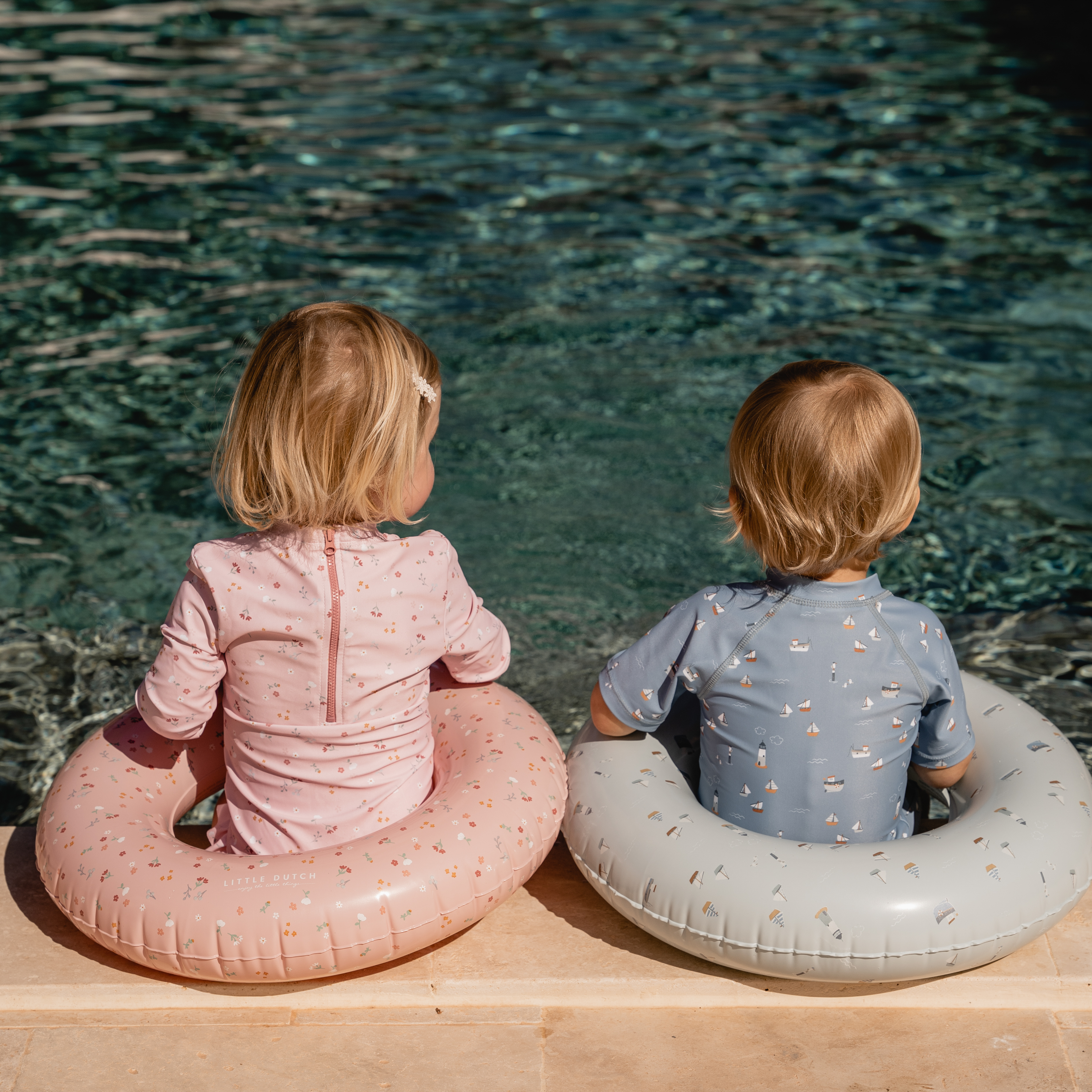 Little Dutch, Koszulka do kąpieli 86/92 Sailors Bay Dark Blue