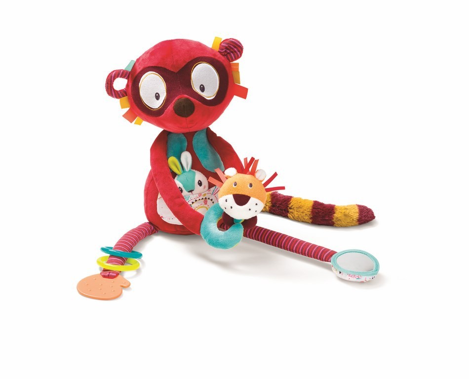 Lilliputiens Lemur Georges Przytulanka Sensoryczna 3m+