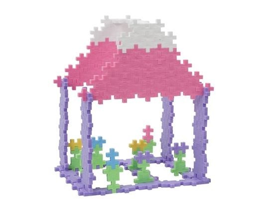 Plus-Plus Mini MIX 600 szt. Pastel/Neon + 2 płytki