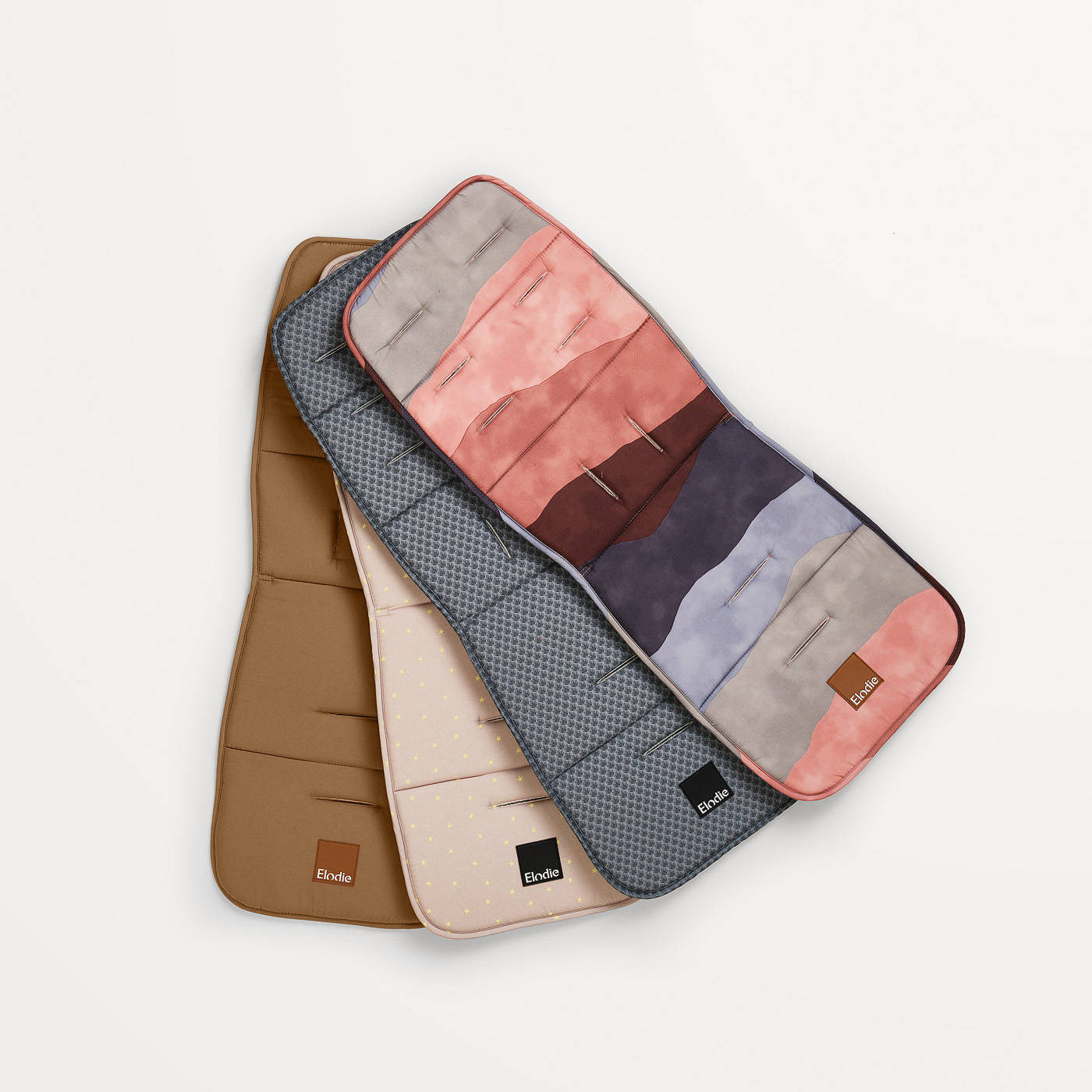 Elodie Details Miękka wkładka do wózka Turquoise Nouveau