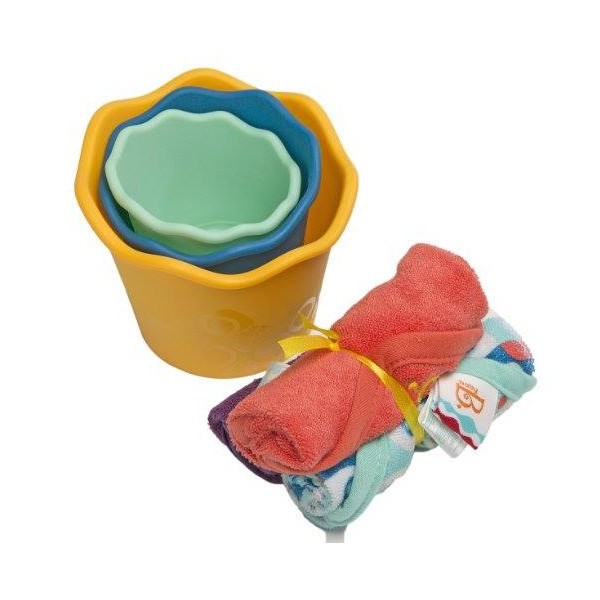 B. toys Zestaw do kąpieli Wee B. Splashy - Niebieski 0+