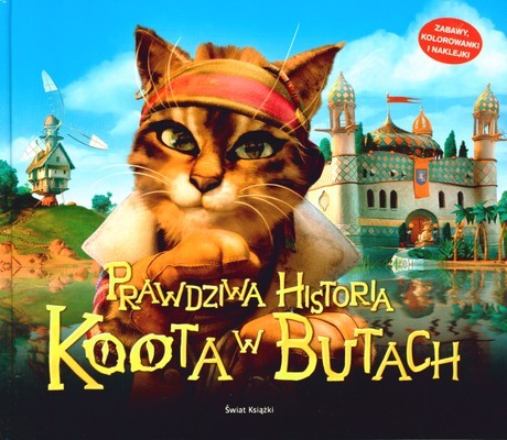 Prawdziwa historia kota w butach - Książka dla dzieci 4+ | Fabryka Wafelków