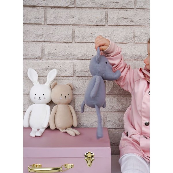 JaBaDaBaDo Przytulanka Słoń Miękka Pluszowa 0+